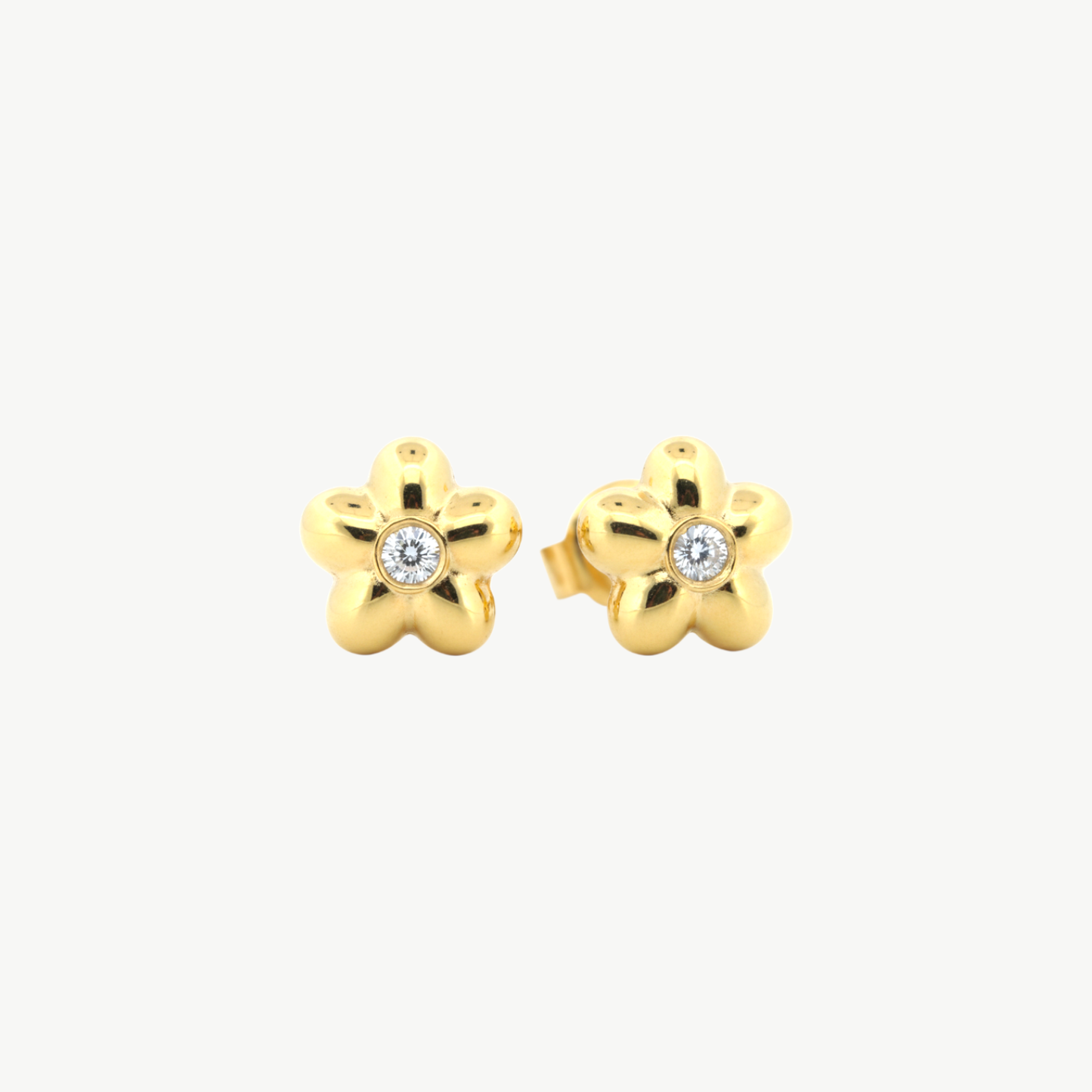 Petal Diamond Studs