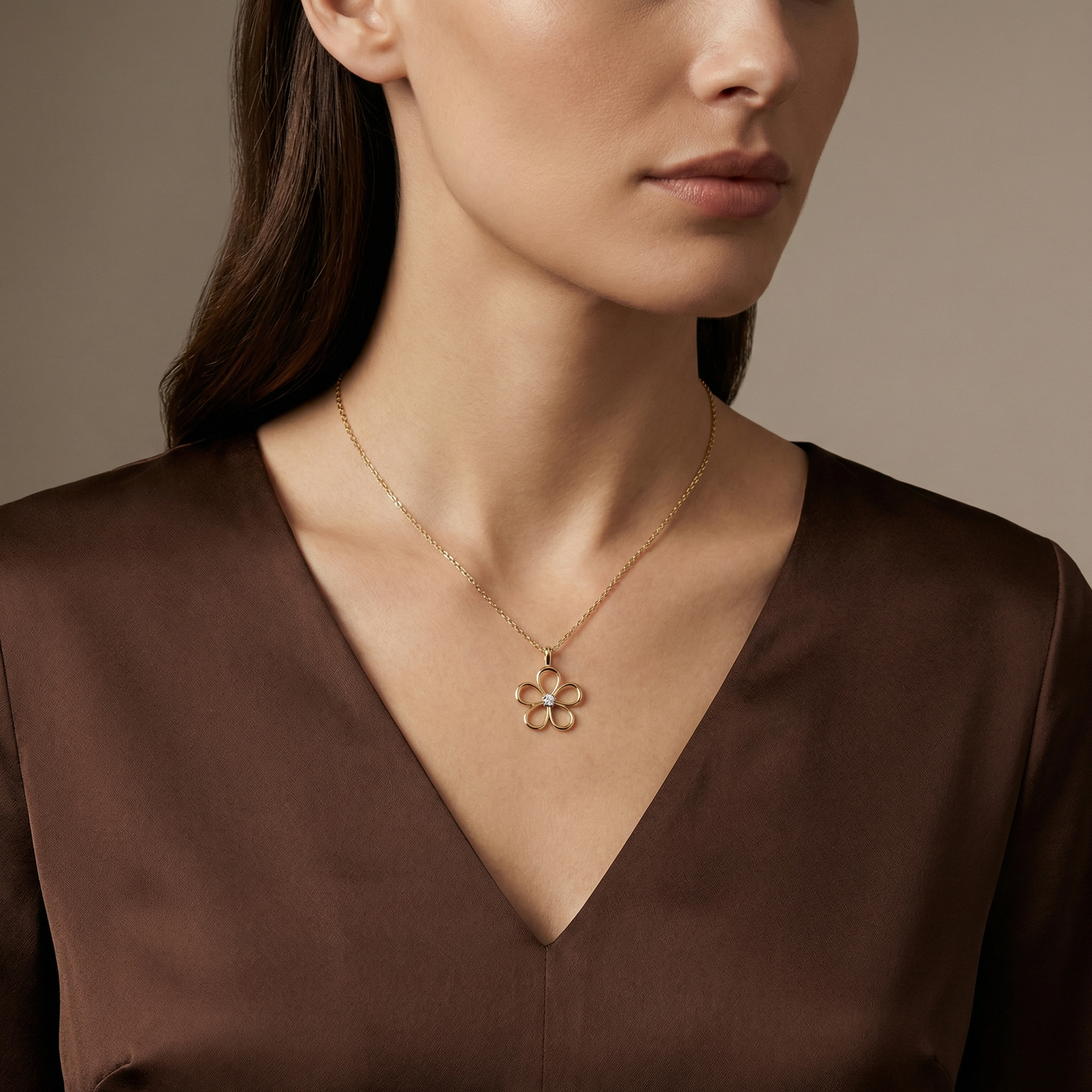 Blossom Diamond Necklace