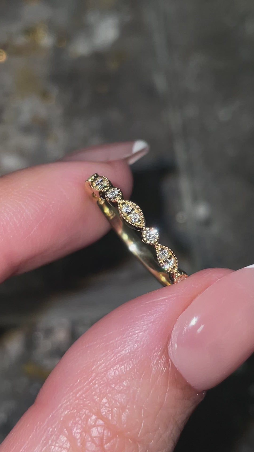 Yellow Gold Audrey Band