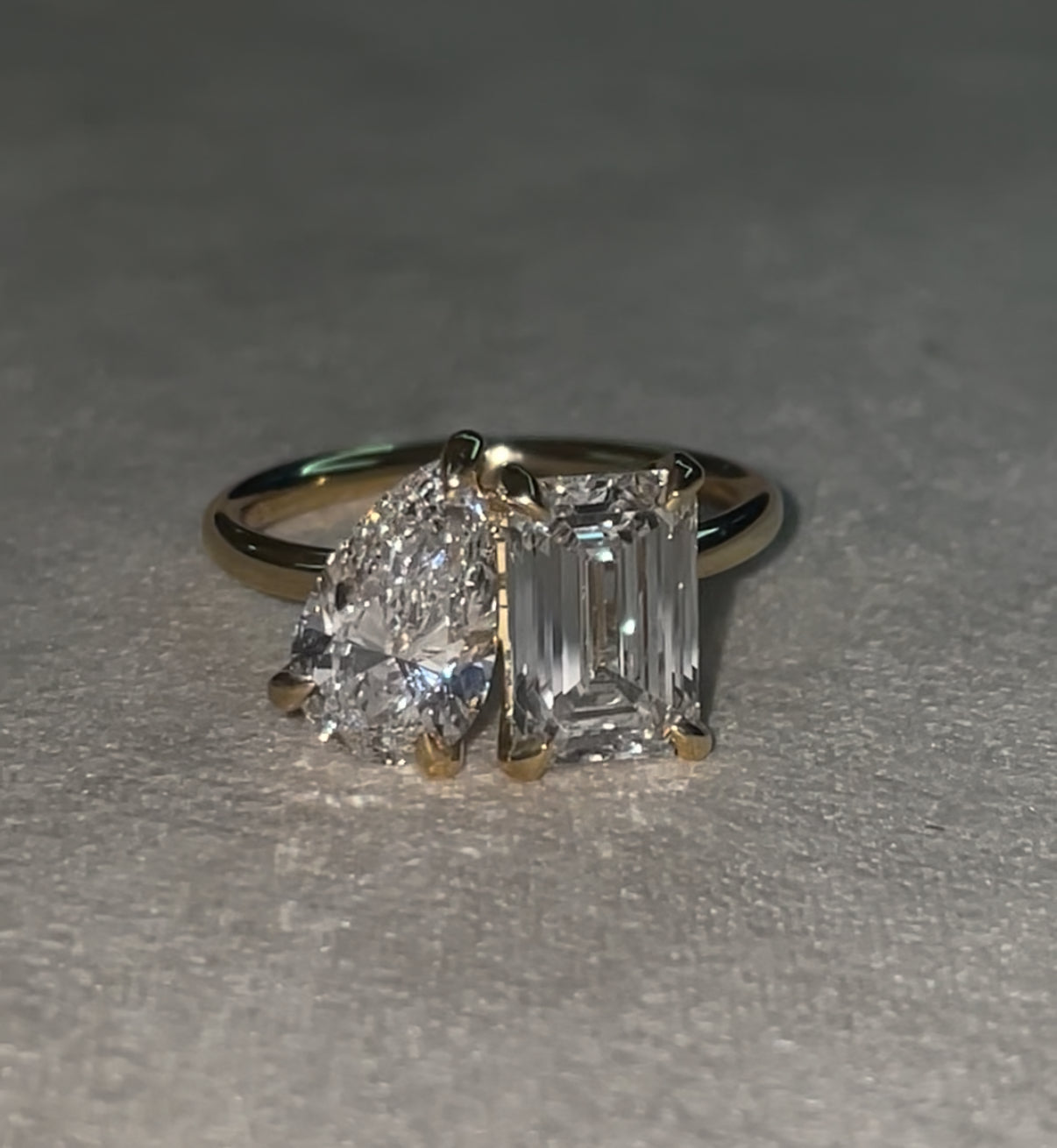 Toi et Moi, yellow gold