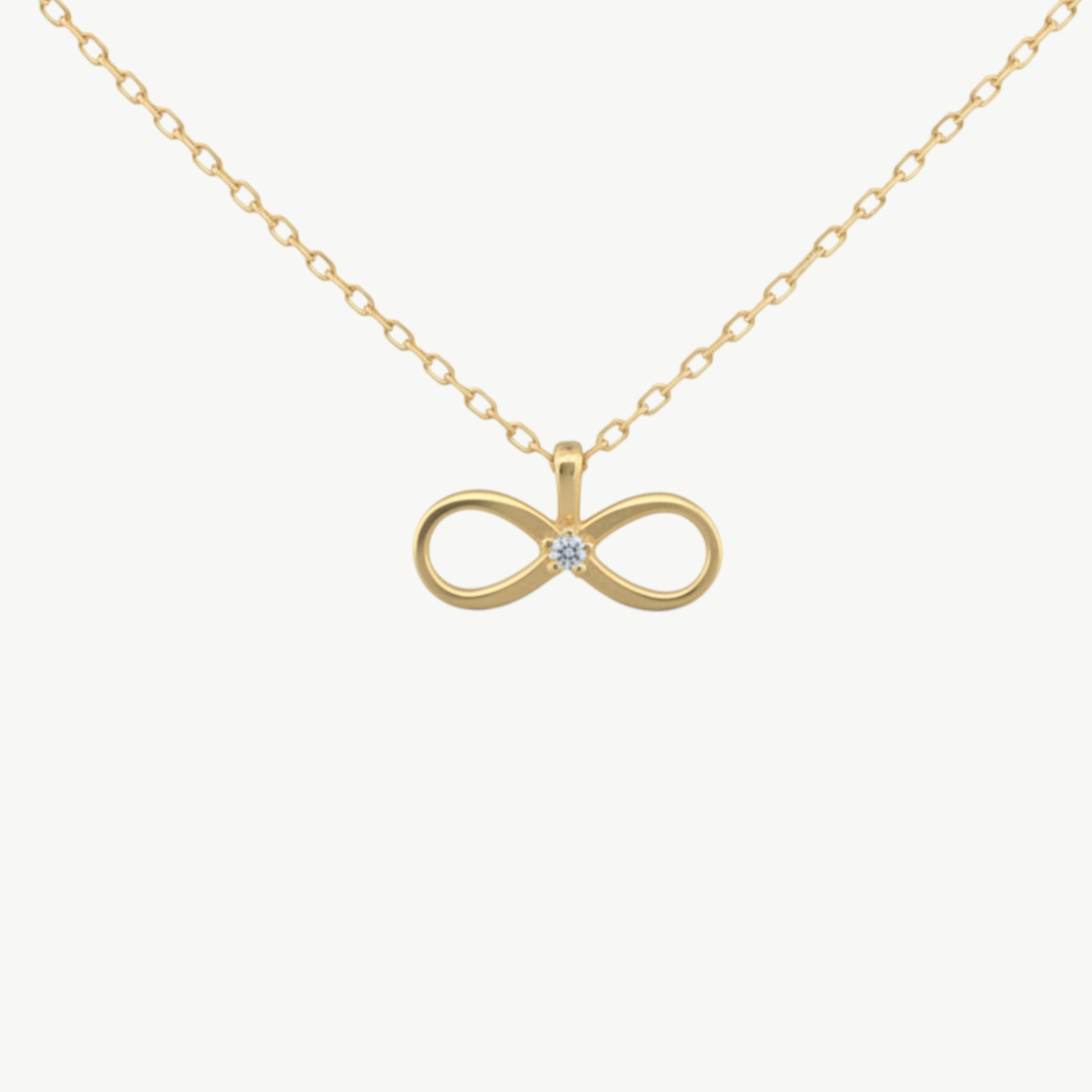 Infinity Diamond Necklace